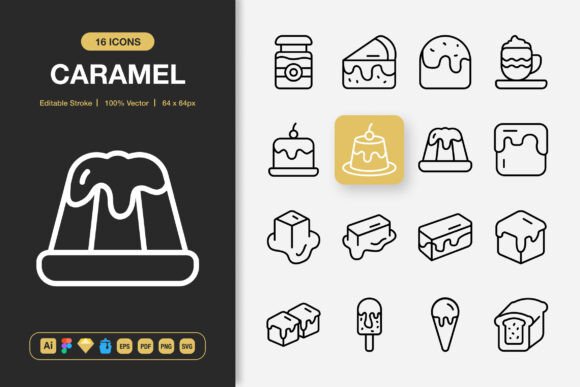A Minimalist Icon Set for Diverse Digital and Print Projects
