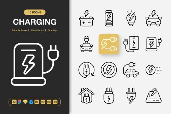 Charging Icons: Elevating Your Visual Workflow