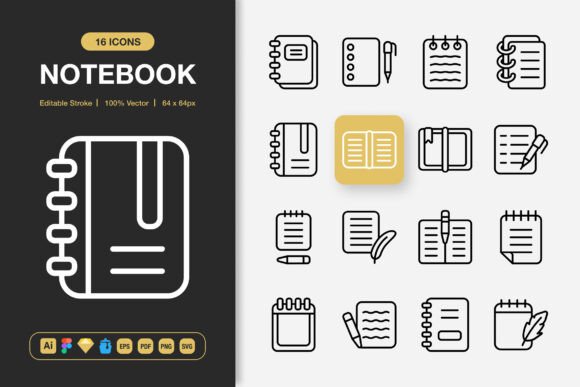 Notebook Icons: Evaluating a Minimalist Icon Set for Modern Projects