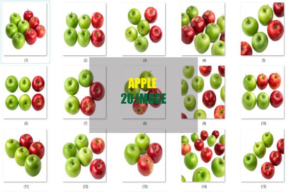 Red and Green Apples: A Crisp Inspiration