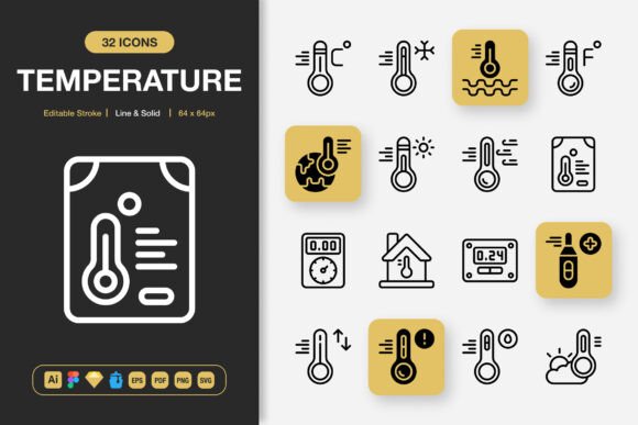 Temperature Icons: A Minimalist Design System