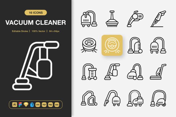 The Strategic Value of Vacuum Cleaner Icons in Modern Design Projects