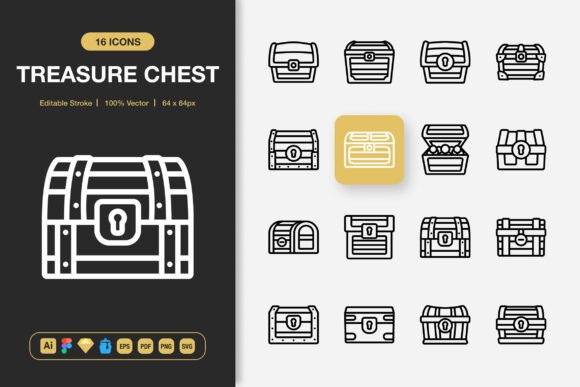 The Treasure Chest Icons: A Modern Toolkit for Creative Professionals