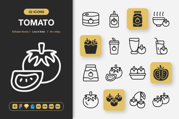 Tomato Icons: A Comprehensive Icon Set for Diverse Projects