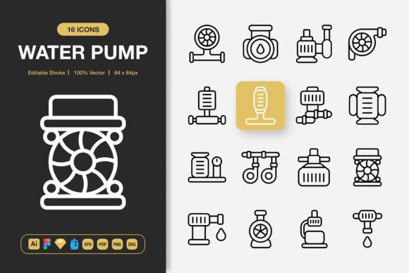 Why Water Pump Icons Enhance Modern Digital Design